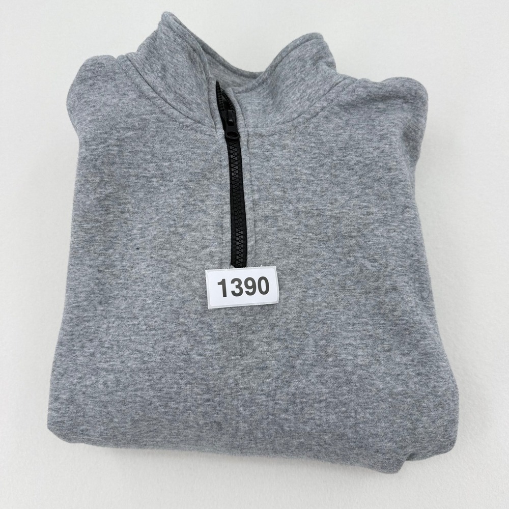 Taylor Swift Eras Tour Quarter Zip Pullover NWOT Unisex XL Grey Graphic - Picture 12 of 14